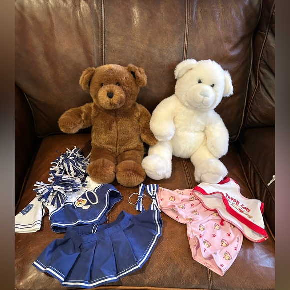 Build a Bear 2 Bears, Outfits , Accessories and More - Picture 1 of 7
